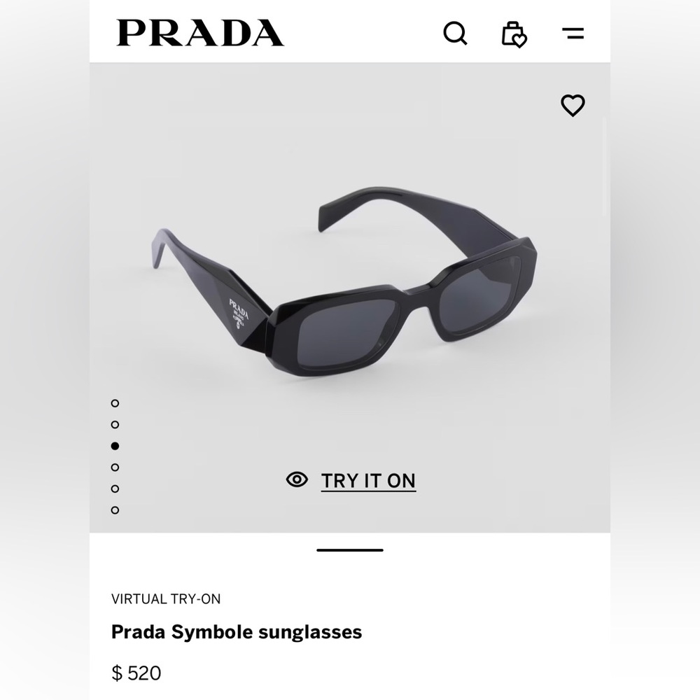 Prada Sunglasses AUTHENTIC with case and box